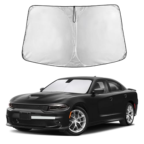 Windshield Sun Shade Compatible for Dodge Charger 2011