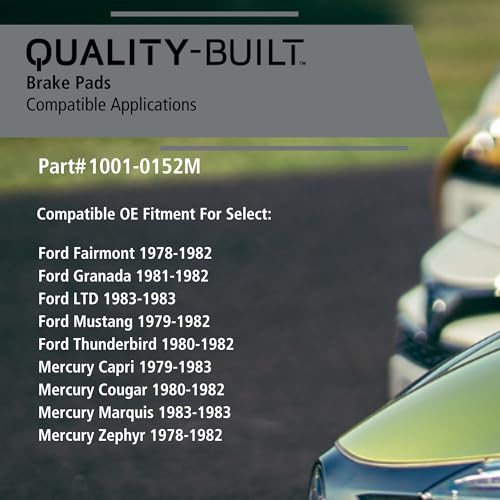 Front Semi Metallic Brake Pads