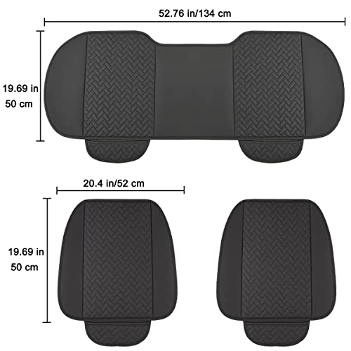 Full Set Car Seat Covers for Front and Rear Bottom Seats Only