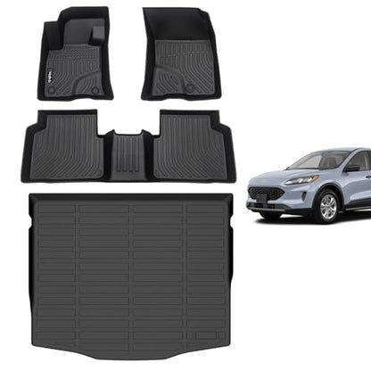 Car Floor Mats & Cargo Trunk Liners Custom Fit Ford Escape Gasoline 2020