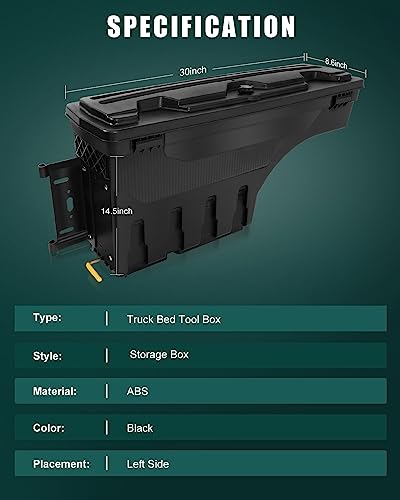 Truck Bed Tool Box for Chevrolet Colorado 2015