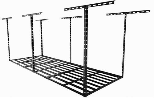 3x8 Overhead Garage Storage Rack Organization