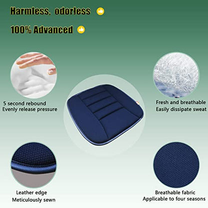 Car Seat Cushion Pad for Home Use Car Driver Seat Office Chair Memory Foam Seat Cushion