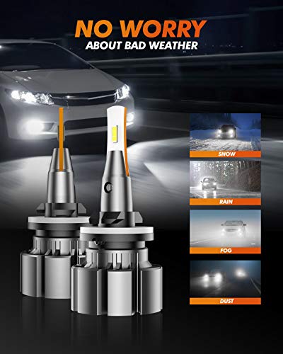880 LED Fog Light Bulbs or DRL (2 Count)