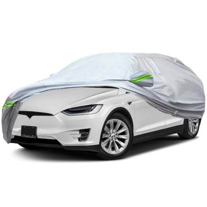 6 Layers Premium SUV Car Cover Waterproof All Weather Weatherproof UV Sun Protection Snow Dust Storm Resistant Outdoor Exterior Custom Form