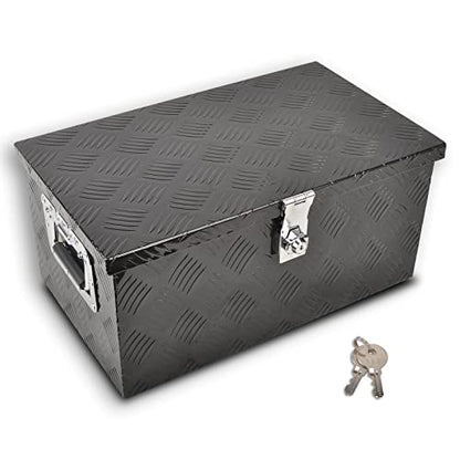 20 Inch Aluminum Tool Box 5 Bar Tread Flatbox for Truck Car Outdoor