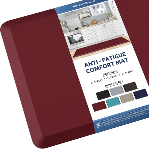 Kitchen Mat Cushioned Anti Fatigue Rug Standing and Comfort Floor Mats