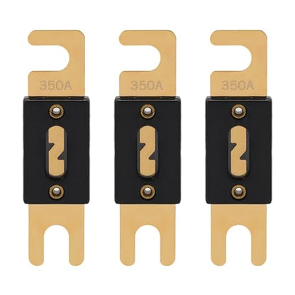 350A ANL Fuse 350 Amp Inline Blade Fuses 32V for Car Audio Inverter Automotive Stereo