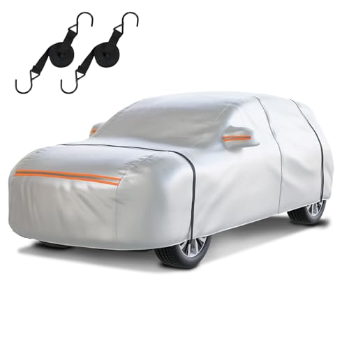 Heavy Duty SUV Car Cover Waterproof All Weather for Automobiles