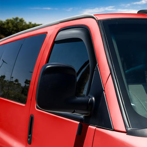 in Channel Extra Durable Rain Guards for Chevrolet Express Van 2500