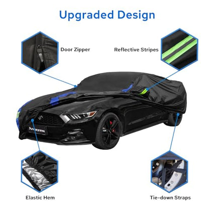 Car Cover Compatible with Ford Mustang