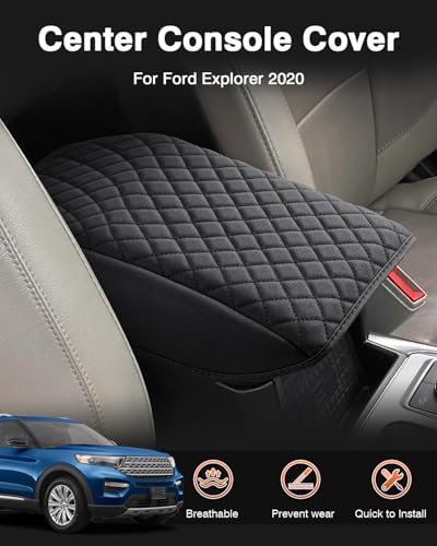 Custom for Center Console Cover Ford Explorer 2020