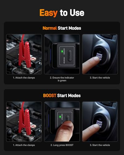 MV16A 3000A Jump Starter with Air Compressor