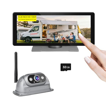 Wireless reversing Camera System FHD 1080P 10.36