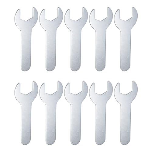 10pcs Small Wrench Open End Wrench 18x92x2mm Metric U (10 Count)