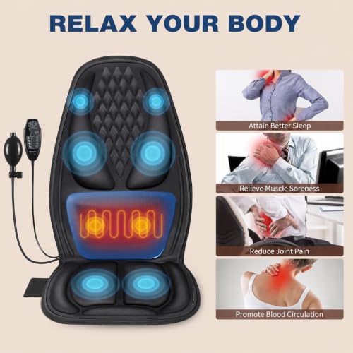 Vibration Massage Seat Cushion with Heat