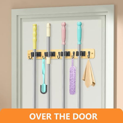 Broom Holder Wall Mount