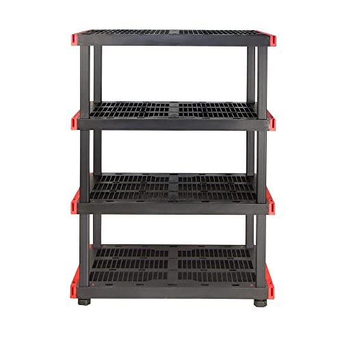 Craftsman 4 Tier Heavy Duty Plastic Storage Shelves