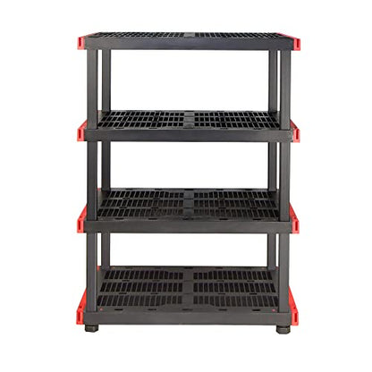 Craftsman 4 Tier Heavy Duty Plastic Storage Shelves