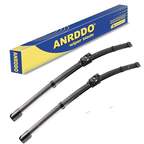 Front Wiper Blades 22"+22" Replacement for Benz C class & GLC class