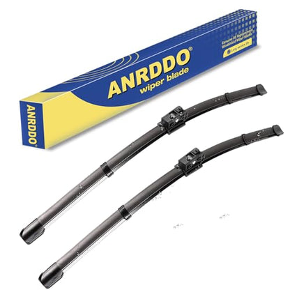 Front Wiper Blades 22"+22" Replacement for Benz C class & GLC class