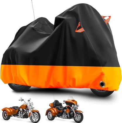 Trike Cover Heavy Duty Waterproof 3 Wheel Motorcycle Cover