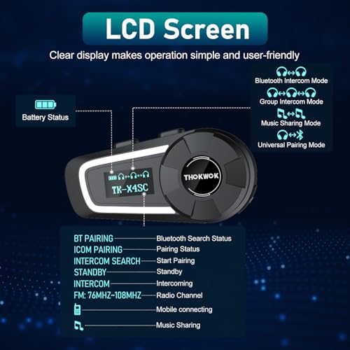 Motorcycle Helmet Intercom