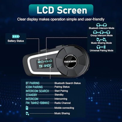 Motorcycle Helmet Intercom