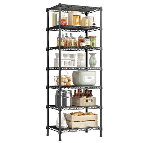 7 Tier Metal Shelving Unit