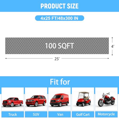 4x25 FT Garage Floor Mat