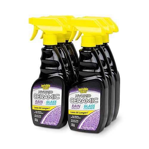 92183 6PK Hybrid Ceramic Rain Repellent and Glass Cleaner (96 Fl Oz)
