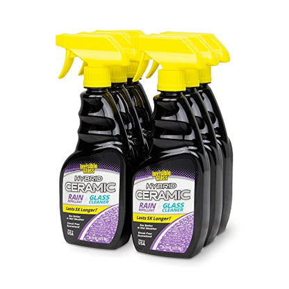 92183 6PK Hybrid Ceramic Rain Repellent and Glass Cleaner (96 Fl Oz)