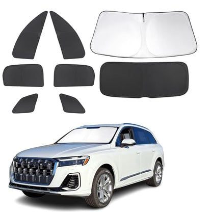 Window Shades for Audi Q7 SUV 2016 (8 Count)