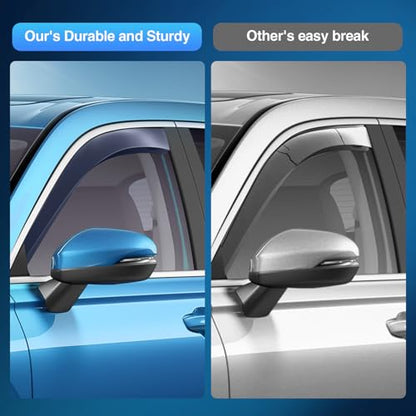 in Channel Rain Guards for Honda Pilot 2016 (4 Count)