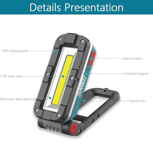 IPX5 1000LM COB Work Light