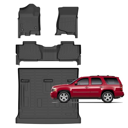 for Chevy Tahoe & GMC Yukon Floor Mats 8 Seats 2007