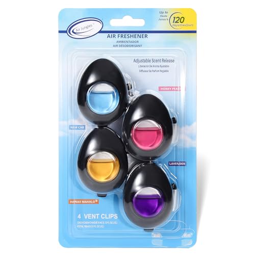 Car Air Freshener Vent Clip 4 Ct (4 Count)