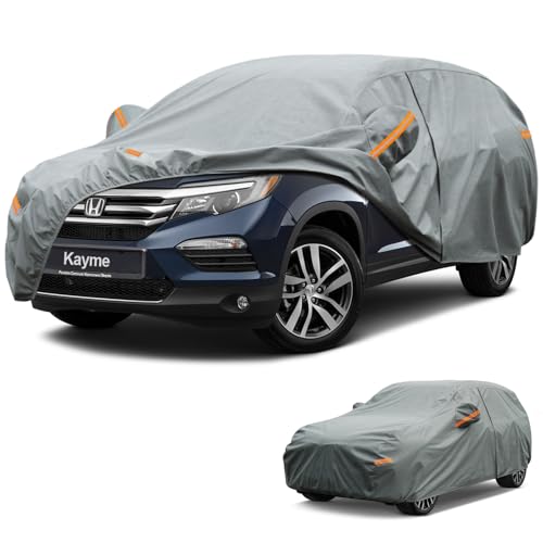Waterproof Heavy Duty SUV Car Cover Custom Fit Honda Pilot 2008