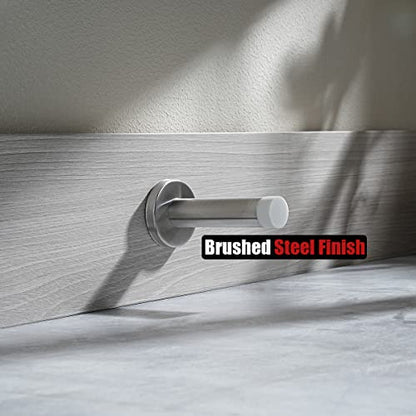 Door Stopper 304 Stainless Steel Thicken 1mm Sound Dampening Door Stop Bumper Wall Protetor 1 Pack