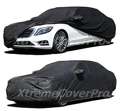 All Weather Waterproof car Cover Good for rain Snow uv Protection dust XL