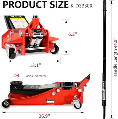 3 Ton Low Profile Floor Jack