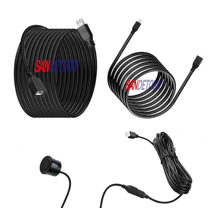 2 Pcs Parking Sensor Extension Cord Cable