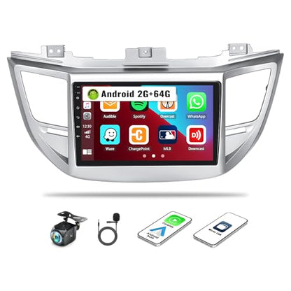 2G+64G 9 Inch Android Car Stereo for Hyundai Tucson 2015