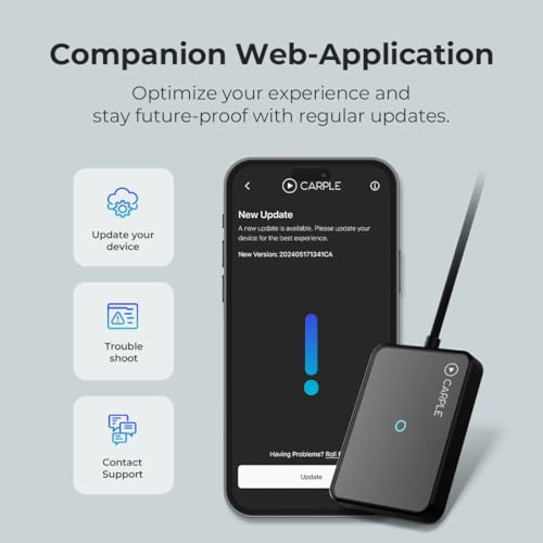 Wireless Carplay Adapter with Web App and OTA Updates
