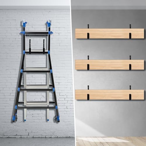 10" Garage Organization Wall Hooks (4 Count)