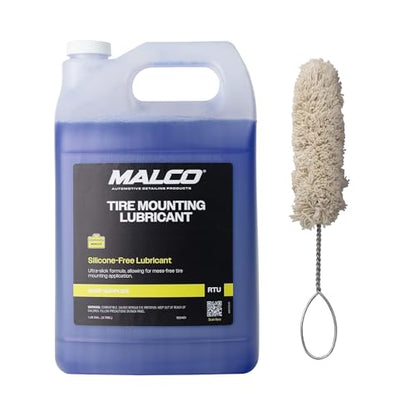 Tire Mounting and Demounting Lubricant with Applicator