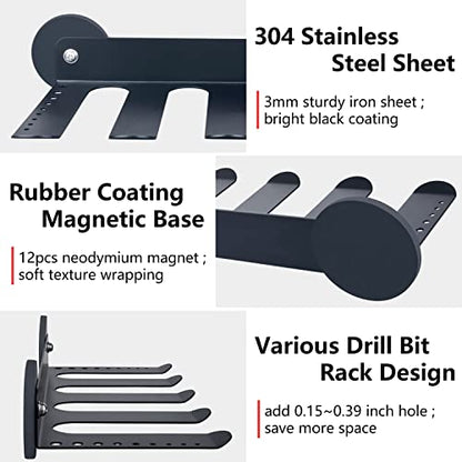 Power Tool Organizers and Storage Drill Tools Holder Magnetic Mount