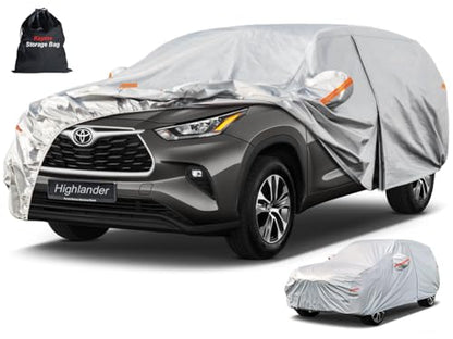 6 Layers SUV Car Cover Custom Fit for Toyota Highlander