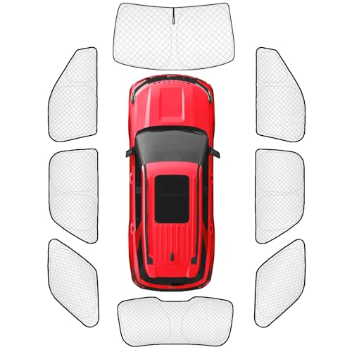 8pcs Thicken Sun Shades for Ford Explorer 2011 (8 Count)