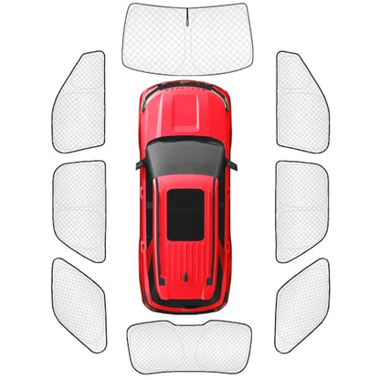 8pcs Thicken Sun Shades for Ford Explorer 2011 (8 Count)